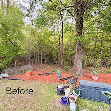 Mulch-And-Rock-Landscaping-Project 0